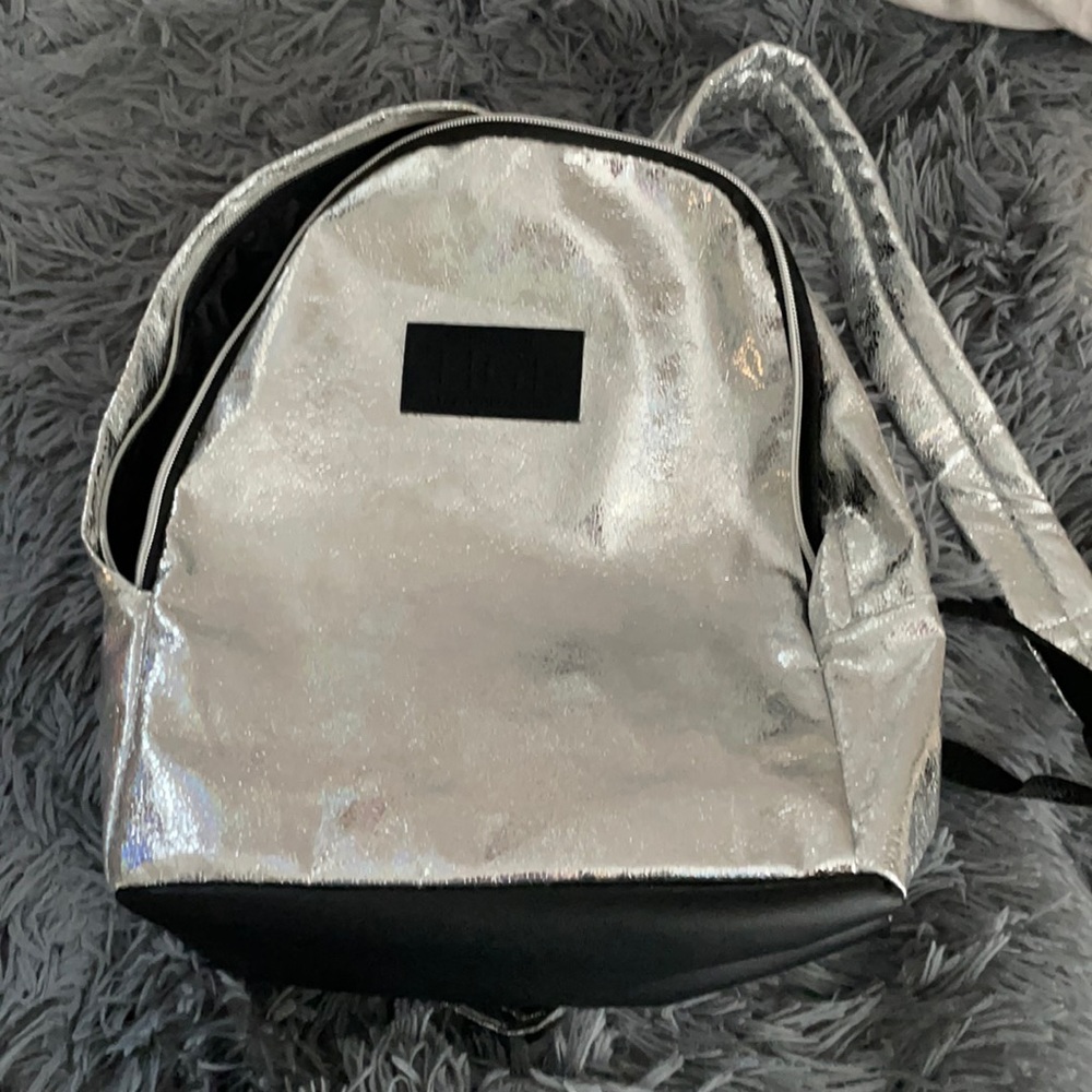 shiny filter backpack